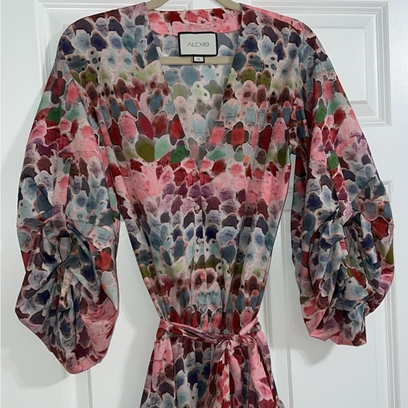 Alexis multicolored dress - Picture 2 of 10